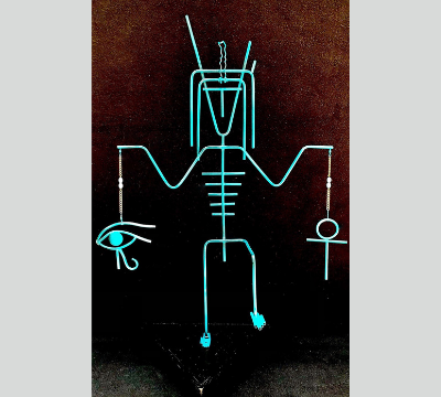 Stick Figure Series - He Walks Like An Egyptian