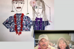 Wire Portraits of Bill & Marci